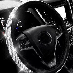 Bling Sparkle Steering Wheel Cover for a Car